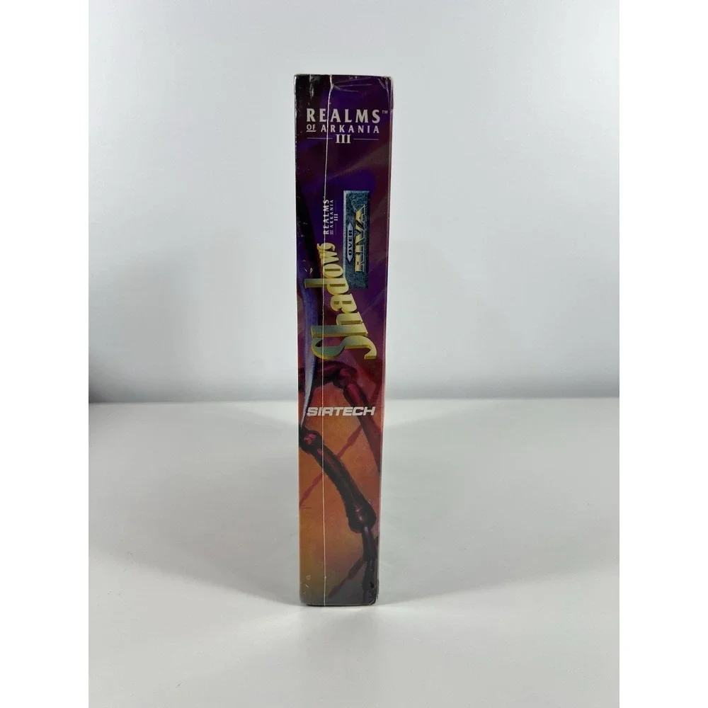 Realms of Arkania III: Shadows Over Riva Big Box (PC, 1997) SEALED